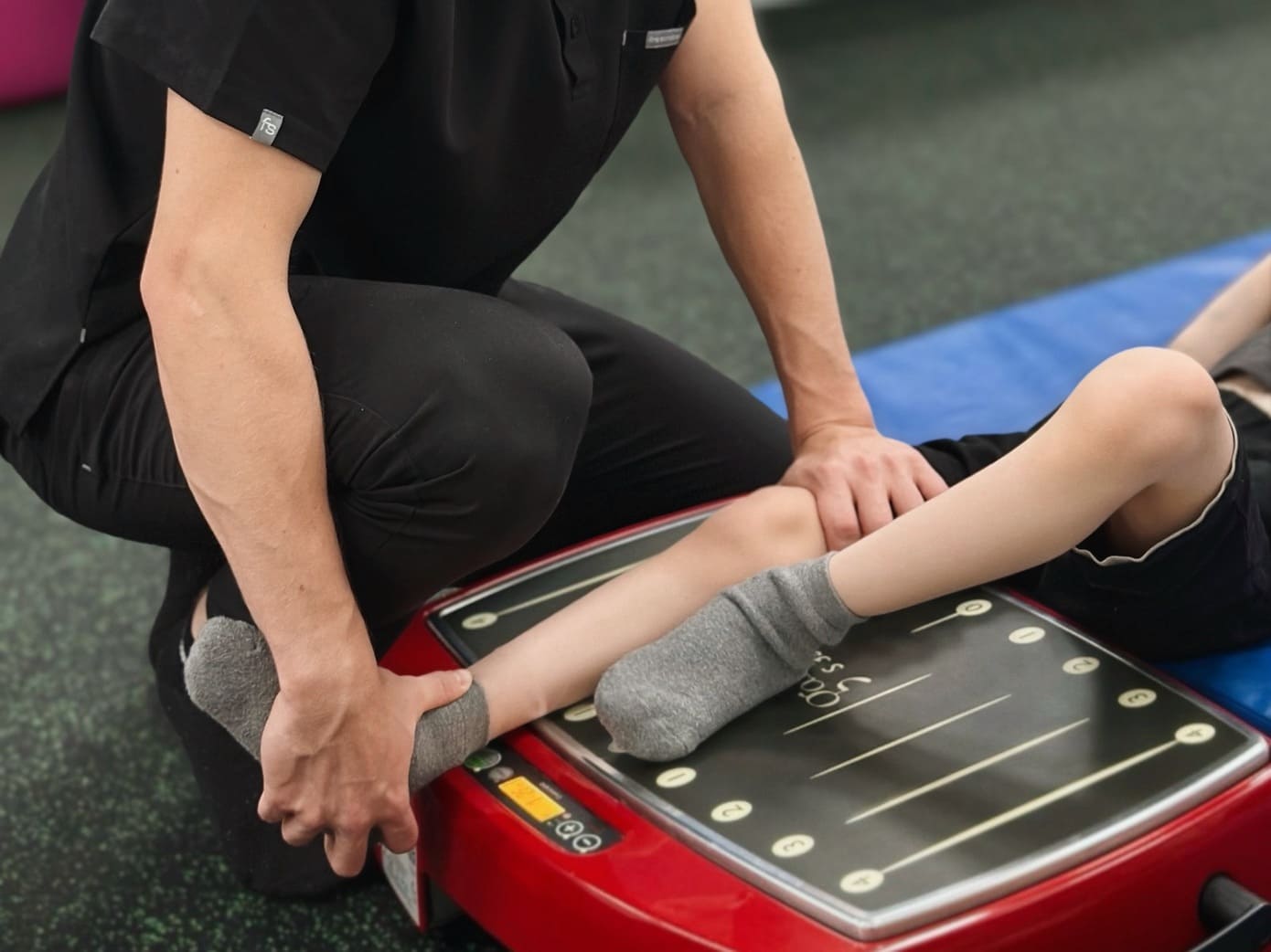 Занятие на виброплатформе Galileo